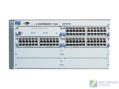 降低端口成本 hp推出新型交换机产品_hp procurve 4108gl-bundle(j4861a)_网络设备-中关村在线